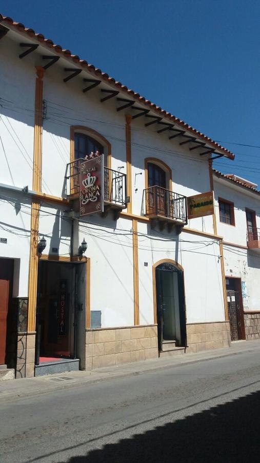 Hostal Corona Blanca Сукре Экстерьер фото